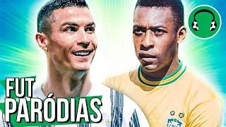 ♫ CR7 canta p/ PELÉ - TE ALCANCEI NOS GOLS | Paródia Máquina do Tempo - Matuê