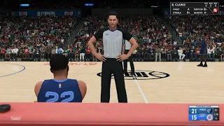 NBA 2K22  Wrong desicion and the challenge call!!!