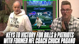 Chuck Pagano Gives His Keys To Victory For Bills vs Patriots | Pat McAfee Show