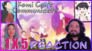 A Dive Into Tadano’s Pass! 😂 | Komi Can't Communicate | 1x5 Reaction | First Time Watching