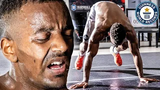 Most Burpees In One Hour feat. @Browney - Guinness World Records