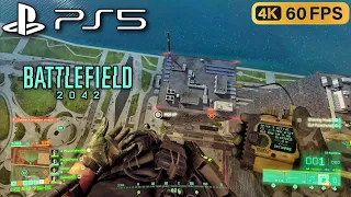 Battlefield 2042 : Conquest multiplayer Gameplay PS5 (No Commentary) 4K