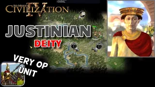 Justinian - Deity 77 EP 01: Barbs Crash Our Econ | Civilization IV