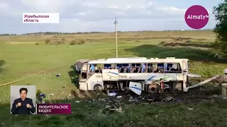 Смертельное ДТП в Жамбылской области: транспорт был зарегистрирован в Узбекистане