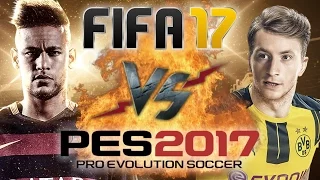 Рэп Баттл - FIFA 17 vs. PES 2017