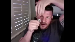 UFC veteran Michael Bisping reveals false eye !!!