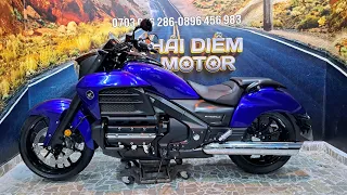 Lên Sàn Em Honda Goldwing F6C 1832cc 2015 Siêu Đẹp Hiếm HQCN Odo 9k Bstp Hcm Sang Tên Chỉ 6xx...