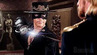 El Zorro es el mejor de todos los tiempos en esgrima | La Máscara del Zorro | Clip en Español