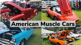 Classic and Vintage Car Show at Wilson County State Fair - American Muscle Cars