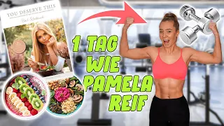 1 Tag trainieren & essen wie Pamela Reif!🏋🏻‍♂️💦  |CARAMELLA