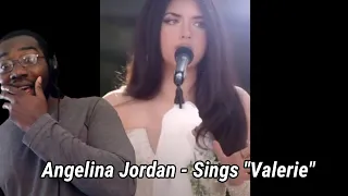 PURE EXCELLENCE!! | Angelina Jordan - Sings "Valerie" for Heidi Klum on GNTM! #angelinajordan