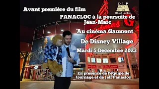 Jeff PANACLOC à Disney Village pour présenter son film au Cinéma Gaumont