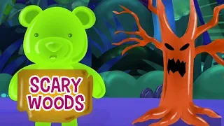 Eng bos | Halloween muziek voor kinderen | Scary Woods | Halloween Music | Jelly Bears Deutsch