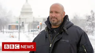 ‘Is this America?’ On duty during the Capitol riot - BBC News