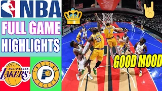 Los Angeles Lakers vs Indiana Pacers [FULL GAME] QTR Mar 24, 2024 | NBA Highlights 2024