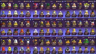 Lego Legacy Heroes Unboxed All characters : skills, descriptions, etc. (REMAKE)