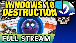 [Vinesauce] Joel - Windows 10 Destruction ( FULL STREAM )