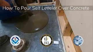 How To Pour Self Leveler Over Concrete | Columbia MO