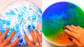 Relaxing and Satisfying Slime Videos #610 //Fast Version // Slime ASMR //