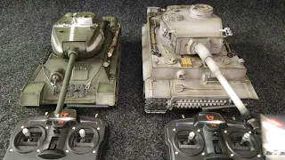 Как устроен инфракрасный танковый бой: показываю на примере копийных Т-34-85 и Тигра