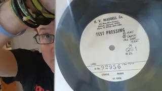 PLEASE HELP ME Identify This Record! Obscure 1982 Hardcore Punk 7" Vinyl Test Press!