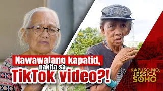 Nawawalang kapatid, nakita sa TikTok? | Kapuso Mo, Jessica Soho