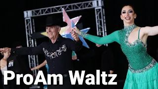 ProAm Waltz Male Intermediate Platinum, David Couch with Stacey Aldrich 2023 UCWDC Worlds.