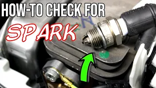 HOW-TO Check For Good Spark On A Chainsaw