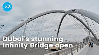 Dubai's stunning Infinity Bridge now open