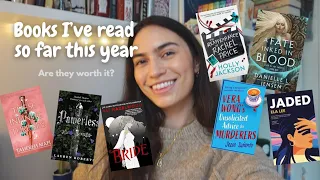 10 books I’ve read so far this year (are they worth it?!)