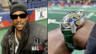 "I Put Your Security At Risk" Antonio Brown Attends Team Practice Wearing A $1.3M Watch! ⌚️
