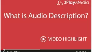 What is Audio Description?