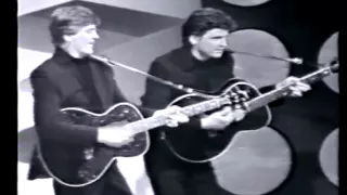 The Everly Brothers and Paul Anka on Swinging Time-1966