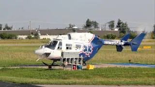 Medical Helicopter Taking Off N355AM HD