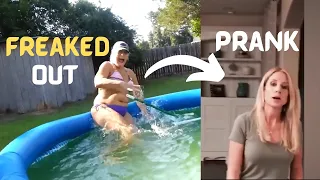 Funny Luckiest Girl Alive || Pranks FREAKED OUT Funny Fail Moments 2022 @jungleelaugh7664