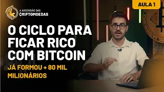 COMO 80 MIL PESSOAS FICARAM MILIONÁRIAS COM BITCOIN | Aula 01 – A Ascensão das Criptomoedas