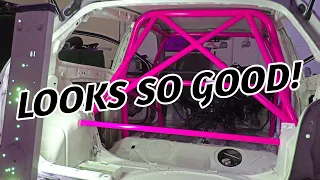 DIY Roll Cage And Interior Paint. Polo GTI Track Car Build.