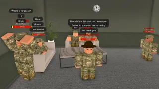 JOINING TRADOC AGAIN + WELCOME BY FANS - ROBLOX Fort Martin