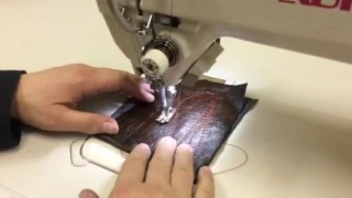 Беспосадочная швейная машина с шагающей лапкой для кожи AURORA A-0302D-CX