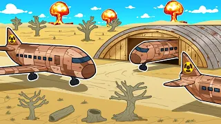 I created a POST APOCALYPTIC AIRLINE in Fly Corp!