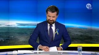 Podkład z forszpanu "Faktów po południu" TVN24 na zakończenie "Faktów" TVN, życzenia świąteczne.