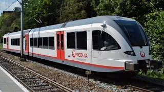 Aankomst Veolia GTW 503 in Station Landgraaf