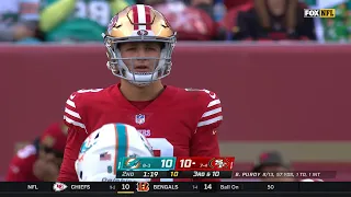 Brock Purdy Debut Highlights Week 13 vs Dolphins