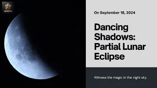 Partial Lunar Eclipse: Watch the Moon Change Color! on September 18, 2024 #LunarEclipse #Space #Moon