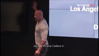 Dwayne Johnson Leaves the audience SPEECHLESS | One of the greatest speeches ever