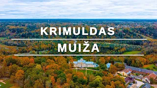 Krimuldas muiža, Krimuldas viduslaiku pilsdrupas, Gaisa trošu ceļš, Turaidas pils Rudenī