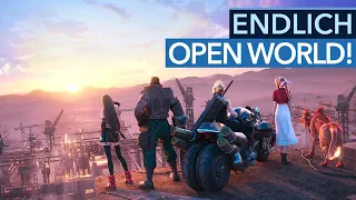 Das nächste Final Fantasy wird ein richtiges Open-World-Spiel! - Wir haben FF7 Rebirth ausprobiert