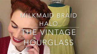 How To || Milkmaid Braid Halo || With no middle part!