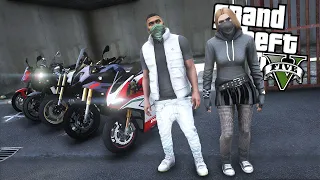 il primo FURTO di MOTO con TRACEY su GTA 5 MOD VITA DA GANGSTER (10) #79 w/@rosaliaescobar7781