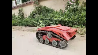 RC tracked robot base - tank crawler for detection and patrol